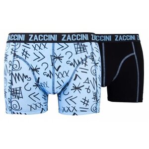 Zaccini boxershorts Zaccini jongens short 2-pak Black Marker, maat 110/116 Zaccini boxershorts Zaccini jongens short 2-pak Black Marker, maat 110/116