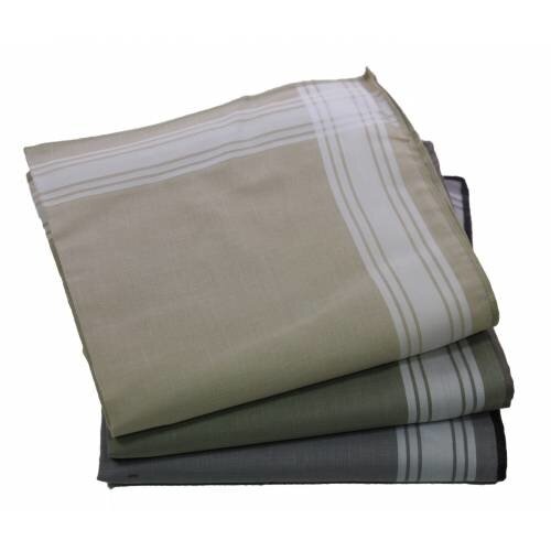 Tiseco Tiseco Heren zakdoeken Coco 12 stuks