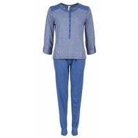 Pastunette dames pyjama Royal blue, maat 50