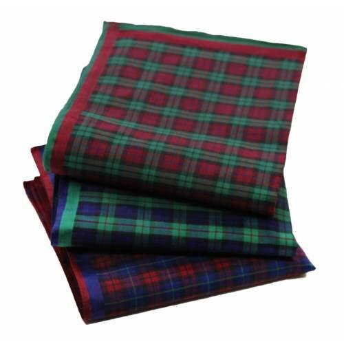 Swan Swan Dames zakdoeken Donkere ruit 12 st Swan Swan Dames zakdoeken Donkere ruit 12 st