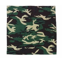 Zakdoek Leger print 54x54