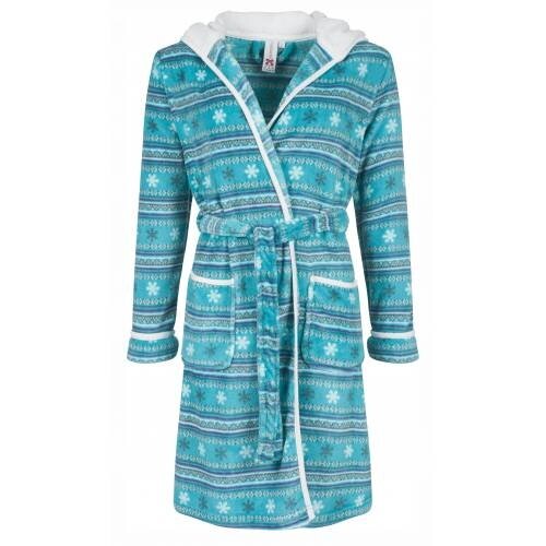 Rebelle Rebelle Fleece badjas Nordic 224-8 Rebelle Rebelle Fleece badjas Nordic 224-8