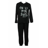 Lunatex velours jongenspyjama "Only For Boys" 9822