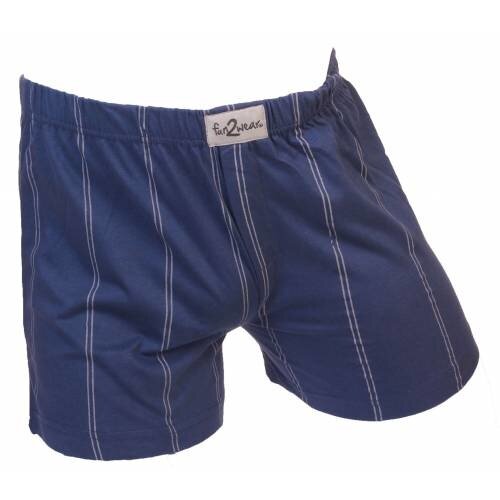 Funderwear ondergoed Funderwear / Fun2wear wijde heren boxershort krijtstreep