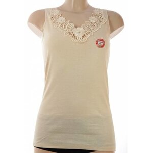 Merkloos dames Hemd kant, breed bandje 228/1