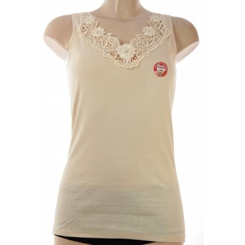 Merkloos dames Hemd kant, breed bandje 228/1 Merkloos dames Hemd kant, breed bandje 228/1