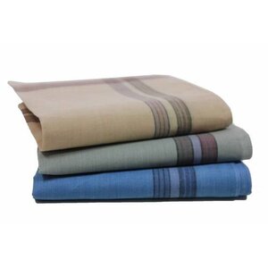 Tiseco Tiseco Heren zakdoeken, 12 stuks Vierkant