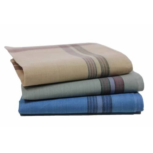 Tiseco Tiseco Heren zakdoeken, 12 stuks Vierkant