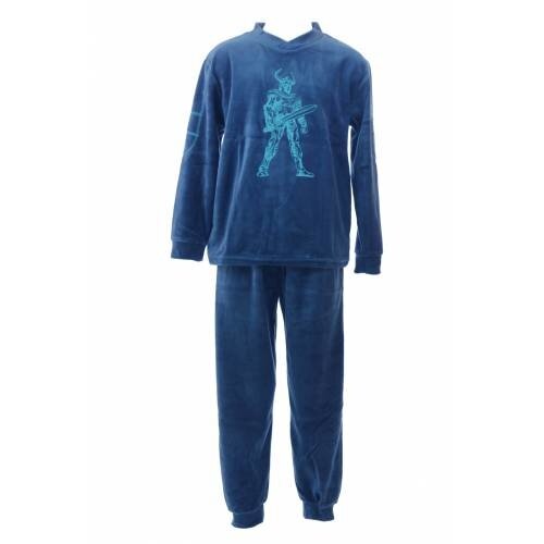 Lunatex Lunatex velours peuter/jongenspyjama Ridder Lunatex Lunatex velours peuter/jongenspyjama Ridder