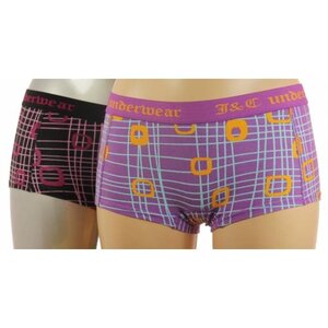 J&C Ondergoed J&C 2 pak hipster Blokjes 4023, maat L J&C Ondergoed J&C 2 pak hipster Blokjes 4023, maat L