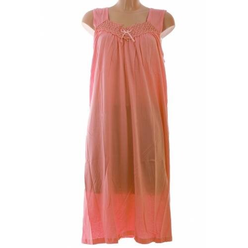 Lasido Lasido nachthemd katoenen schouderband / kant