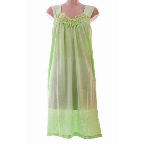 Lasido Lasido nachthemd katoenen schouderband / kant Lasido Lasido nachthemd katoenen schouderband / kant