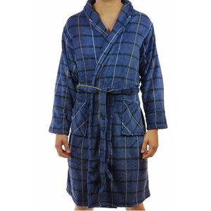 Outfitter Outfitters heren Fleece Badjas Ruit Outfitter Outfitters heren Fleece Badjas Ruit