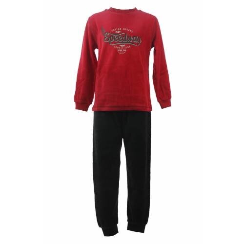 Outfitter Outfitter velours jongens pyjama Speedway Outfitter Outfitter velours jongens pyjama Speedway