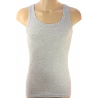 HL-tricot heren hemd grijs