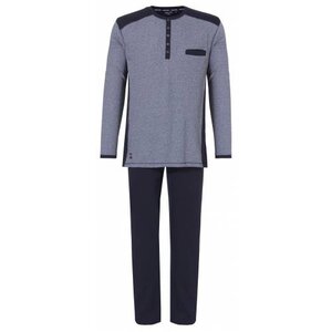 Pastunette Pastunette heren pyjama Navy Melee 627-4