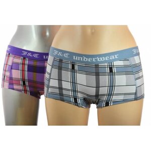 J&C Ondergoed J&C 2 pak short streep, maat L J&C Ondergoed J&C 2 pak short streep, maat L