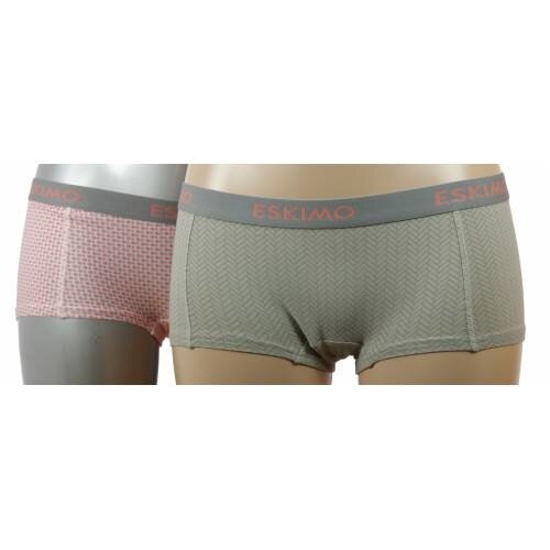 Eskimo Eskimo dames short Senses 2-pak, 208 Eskimo Eskimo dames short Senses 2-pak, 208