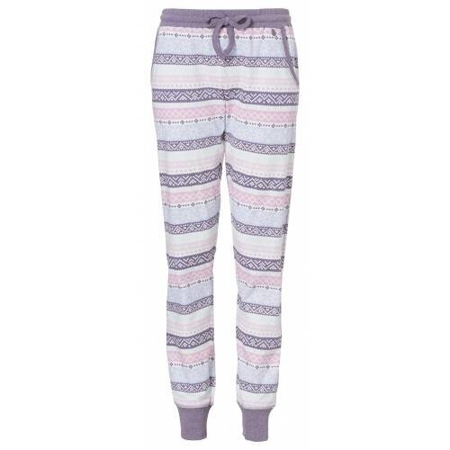 Rebelle Rebelle dames pyjamabroek Plum 210-8 Rebelle Rebelle dames pyjamabroek Plum 210-8