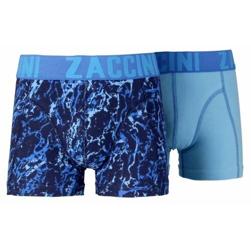 Zaccini boxershorts Zaccini jongens short 2-pak Mineral 197 Zaccini boxershorts Zaccini jongens short 2-pak Mineral 197