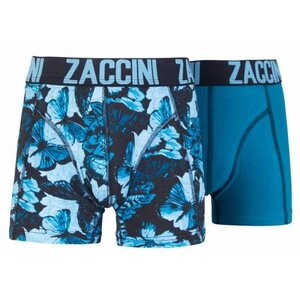 Zaccini boxershorts Zaccini jongens short 2-pak Butterfly 191, maat 122/128 Zaccini boxershorts Zaccini jongens short 2-pak Butterfly 191, maat 122/128