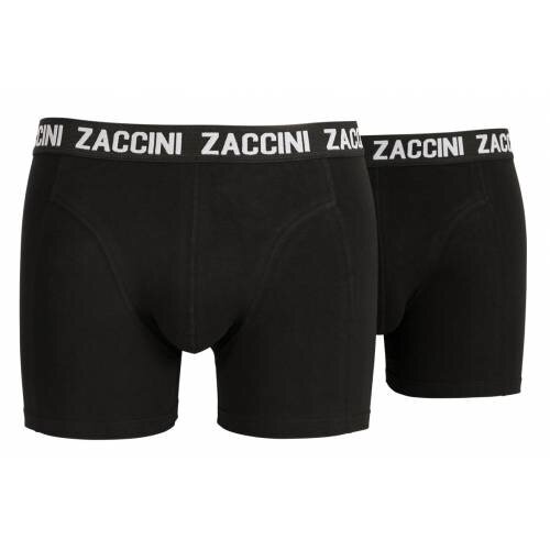 Zaccini boxershorts Zaccini Heren short 2-pak uni Zaccini boxershorts Zaccini Heren short 2-pak uni
