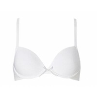 Boobs&Bloomers BH uni wit met Beugel