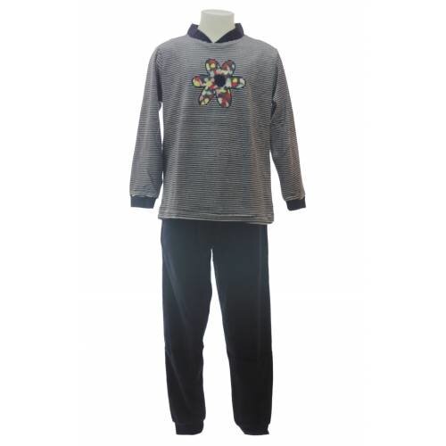 Lunatex Lunatex velours meisjespyjama Flower maat 188 Lunatex Lunatex velours meisjespyjama Flower maat 188