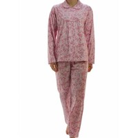 Lunatex tricot pyjama doorknoop 54100