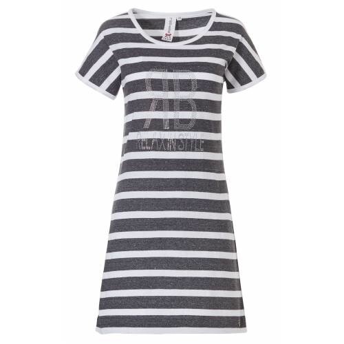Rebelle Rebelle dames nachthemd korte mouw Relax Rebelle Rebelle dames nachthemd korte mouw Relax