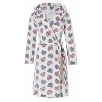 Rebelle Fleece dames badjas 457-9