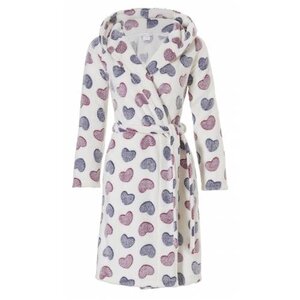 Rebelle Rebelle Fleece dames badjas 457-9 Rebelle Rebelle Fleece dames badjas 457-9