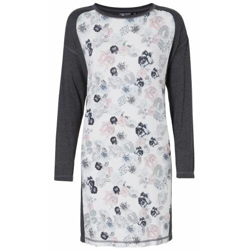 Pastunette Pastunette Deluxe nachthemd lange mouw Flower 318-2