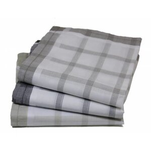 Tiseco Tiseco Heren zakdoeken Check 1166 12 stuks Tiseco Tiseco Heren zakdoeken Check 1166 12 stuks