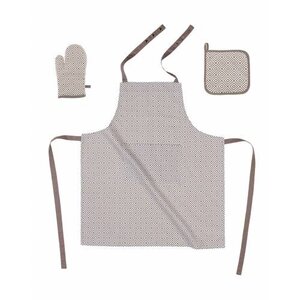 Tiseco Tiseco Keukenset schort, ovenwant en 2 pannenlappen Tiseco Tiseco Keukenset schort, ovenwant en 2 pannenlappen