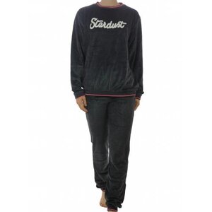 Lunatex Lunatex velours meiden pyjama Stardust