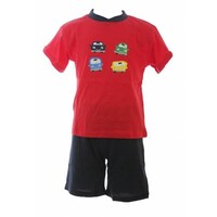 Outfitter peuter/kinder shortama Cars 2809