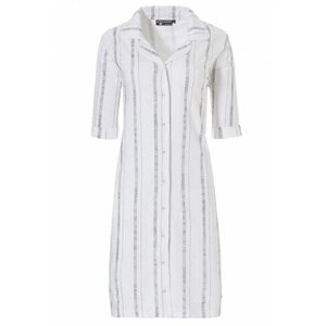 Pastunette Pastunette Deluxe nachthemd korte mouw knoopsluiting Pastunette Pastunette Deluxe nachthemd korte mouw knoopsluiting