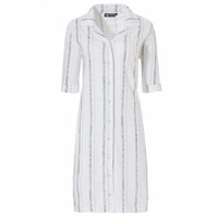 Pastunette Deluxe nachthemd korte mouw knoopsluiting