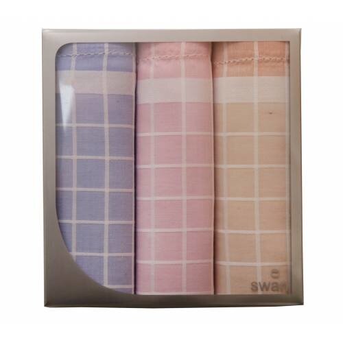 Winkler Winkler Dames zakdoeken Ruit 3-pak Winkler Winkler Dames zakdoeken Ruit 3-pak