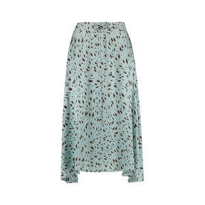 Aaiko Aaiko Skirt Myran Animal Sage Green - M
