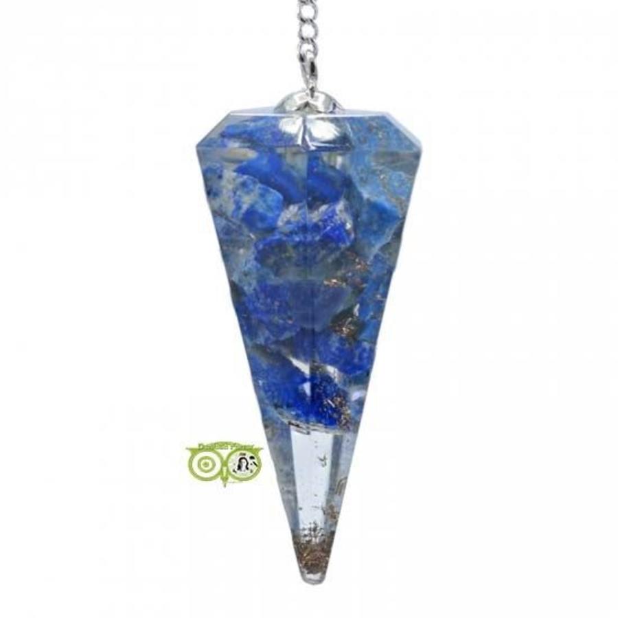 Orgon Pendel Lapis Lazuli - facet geslepen-1