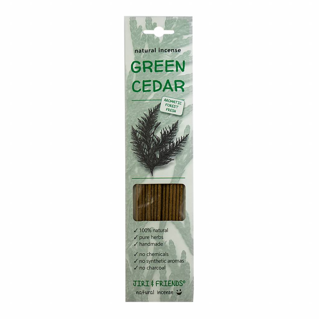 Jiri & Friends GREEN CEDAR WIEROOK 100% natuurlijk ( Jiri and Friends )