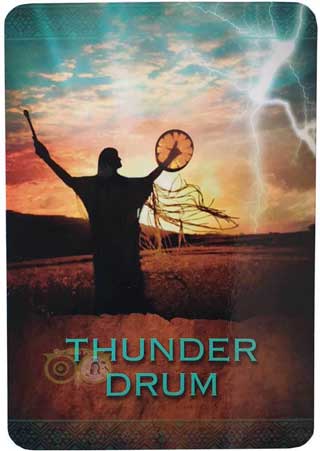 Thunder Drum | Native Spirit Oracle Cards  - Denise Linn | Webshop Danielle Forrer 