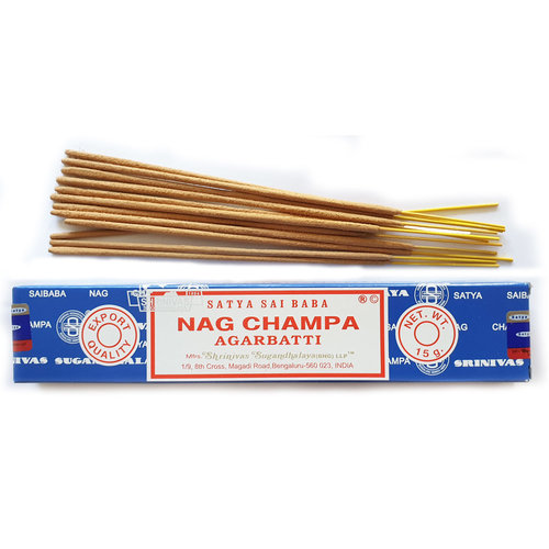 Nag Champa wierook van Satya 15 gram 