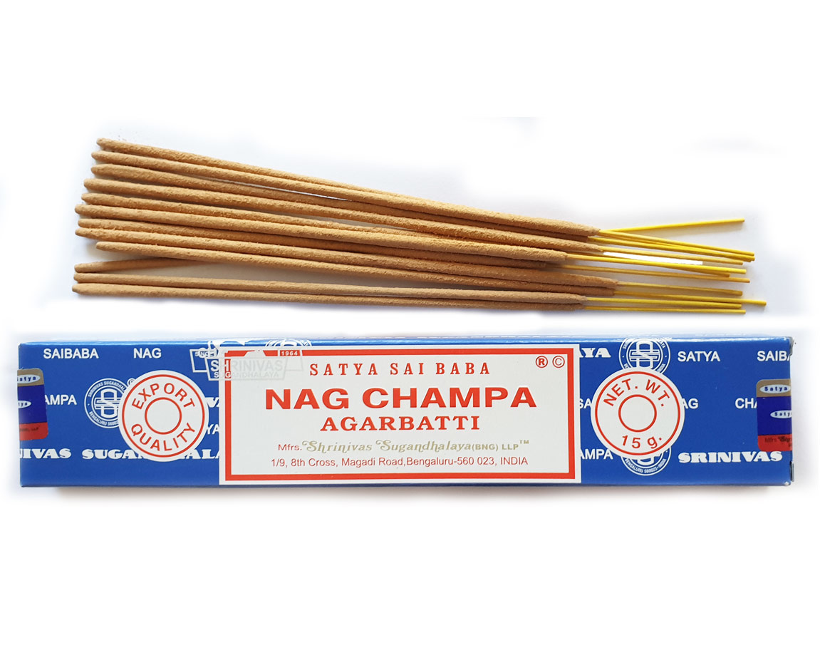 Lezen cassette Vergoeding Nag Champa wierook van Satya 15 gram | Nag Champa Wierook kopen -  Edelstenen Webwinkel - Webshop Danielle Forrer