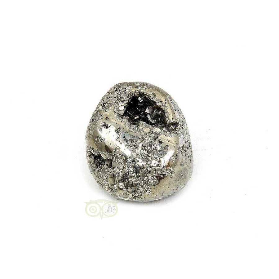 Pyriet trommelsteen Nr 7 - 28 gram-1