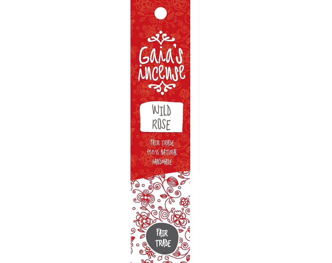 Gaia Incense Natuurlijk wierook Wild Rose | Edelstenen Webwinkel - Webshop Danielle Forrer