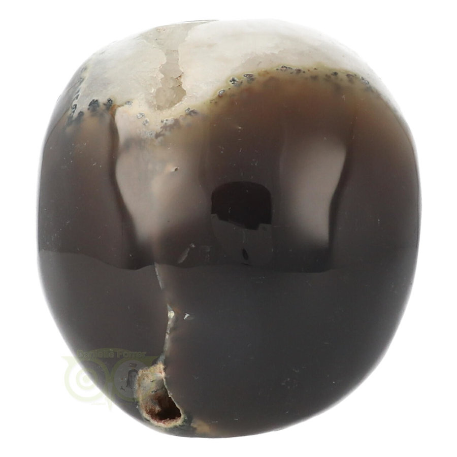 Agaat Geode kristallen schedel - 1, 5 kilo-6