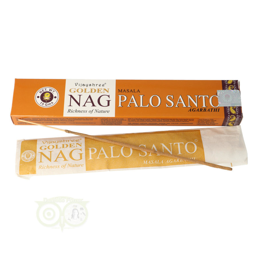 Wierooksticks Golden Nag Palo Santo - 12 Sticks-1